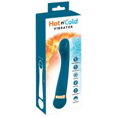   You2Toys Hot 'n Cold - vibrator G-točke na baterije, hlađenje i grijanje (tirkizno)