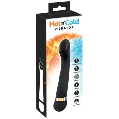   You2Toys Hot 'n Cold - vibrator G-točke na baterije, hlađenje-grijanje (crni)