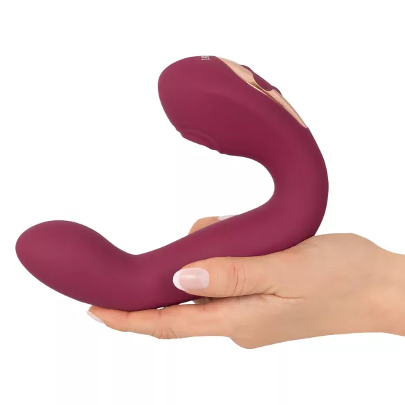 Javida Thumping - pulsirajući G-točka i klitoris vibrator (crveni)