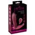 Javida RC - radio, 3-funkcijski klitoralni vibrator (crveni)