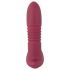 Javida RC - radio, 3-funkcijski klitoralni vibrator (crveni)