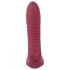 Javida RC - radio, 3-funkcijski klitoralni vibrator (crveni)