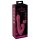 Javida - rotirajući vibrator s radio i klitoris ručkom (crveni)