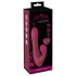 Javida - rotirajući vibrator s radio i klitoris ručkom (crveni)