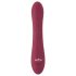 Javida - rotirajući vibrator s radio i klitoris ručkom (crveni)