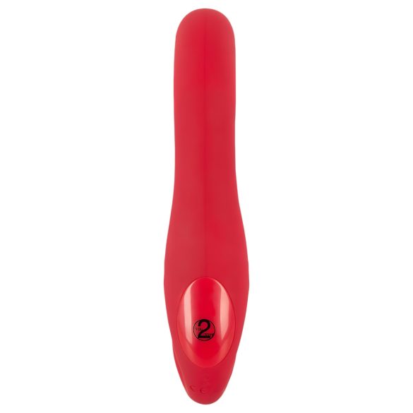 You2Toys Strapless - bežični strap-on vibrator - silikon - crveni