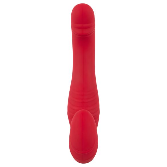 You2Toys Strapless - bežični strap-on vibrator - silikon - crveni