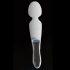 Liaison Wand - silikonski LED vibrator (prozirni)