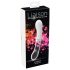 You2toys Liaison LED vibrator - prozirno-bijeli, silikon-staklo
