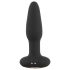 ANOS - vodootporni crni analni vibrator na baterije