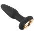 ANOS - vodootporni crni analni vibrator na baterije