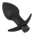 Black Velvets - analni vibrator set na punjenje - 3 dijela - crni