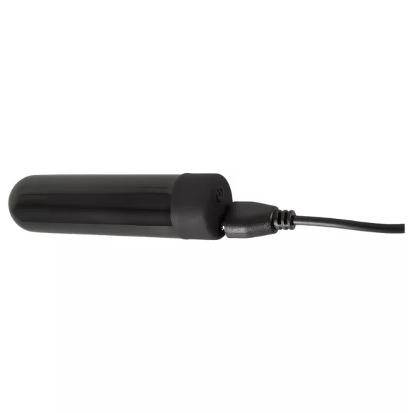 Black Velvets - analni vibrator set na punjenje - 3 dijela - crni
