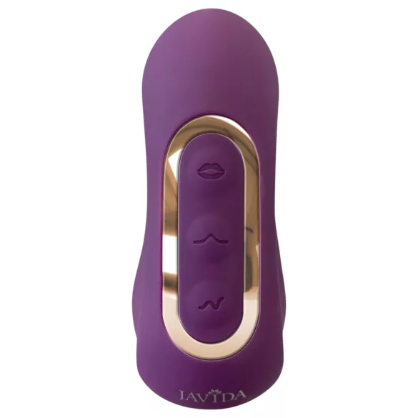 Javida - 4u1 vibrator za klitoralnu stimulaciju (ljubičasti)