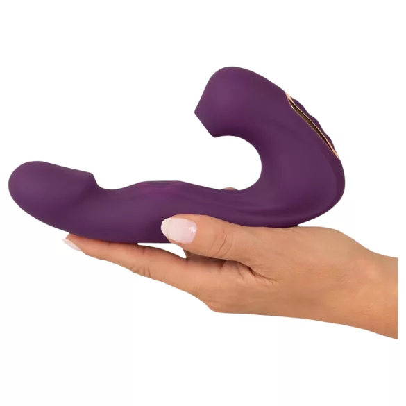 Javida - 4u1 vibrator za klitoralnu stimulaciju (ljubičasti)