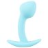 Mini Silikonski Analni Plug - Plavi (2,6 cm)