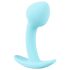 Mini Silikonski Analni Plug - Plavi (2,6 cm)