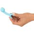 Mini Silikonski Analni Plug - Plavi (2,6 cm)