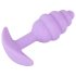 Cuties Mini Butt Plug - silikon analni čep - ljubičasti (2,8cm)