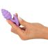 Cuties Mini Butt Plug - silikon analni čep - ljubičasti (2,8cm)