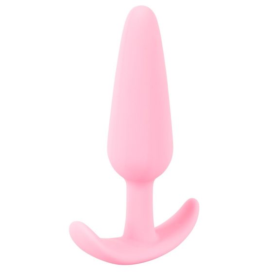 Cuties Mini Butt Plug - silikonski analni dildo - roza (2,1 cm)