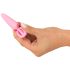 Cuties Mini analni plug - silikonski, ružičasti (2,1 cm)