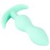 Cuties mini analni čep - silikon, menta (2,3 cm)