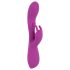 Javida Thumping Rabbit - 3-motorski vibrator s rukohvatom za klitoris (ljubičasta)
