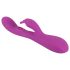 Javida Thumping Rabbit - 3-motorski vibrator s rukohvatom za klitoris (ljubičasta)