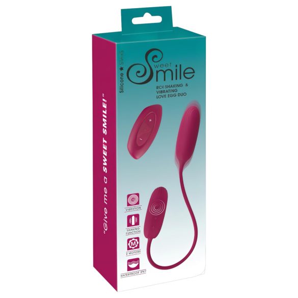 Smile Love Egg Duo - vibracijsko jaje (stražnjica+intimno područje)
