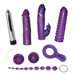 You2Toys - Vibratorski set s glitter efektom - 7 dijelova