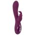 SMILE - bežični vibrator s 3 motora i stimulatorom klitorisa (ljubičasti)