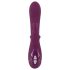 SMILE - bežični vibrator s 3 motora i stimulatorom klitorisa (ljubičasti)