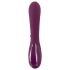 SMILE - bežični vibrator s 3 motora i stimulatorom klitorisa (ljubičasti)
