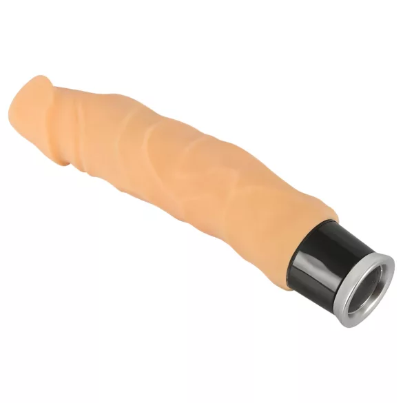 Nature Skin - realistični vibrator (prirodan, 23 cm)