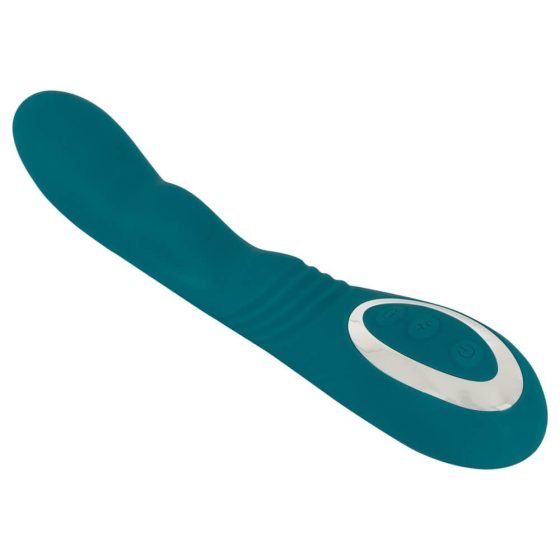 SMILE - punjivi, vodootporni rotirajući vibrator G-točke (zeleni)