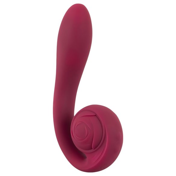 You2Toys Rosenrot - vodootporni G-točka vibrator, crveni, punjiv
