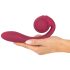 You2Toys Rosenrot - vodootporni G-točka vibrator, crveni, punjiv
