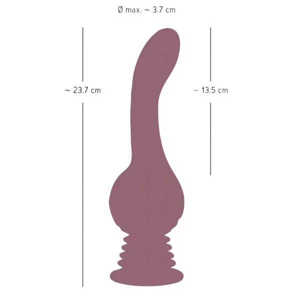 You2Toys - G-točka vibrator - snažna vibracija - silikon/ljubičasta