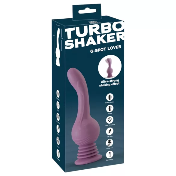 You2Toys - G-točka vibrator - snažna vibracija - silikon/ljubičasta