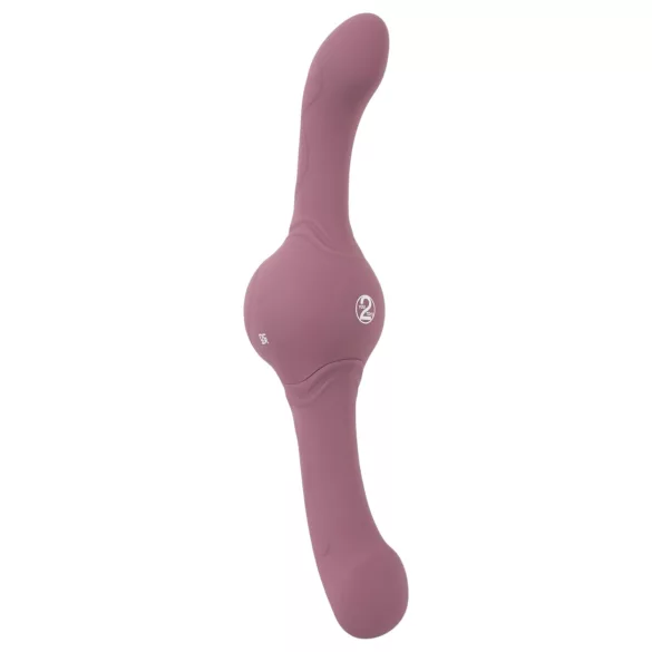 You2Toys - Dvostrani vibrator - Turbo Shaker - silikon, ljubičasti