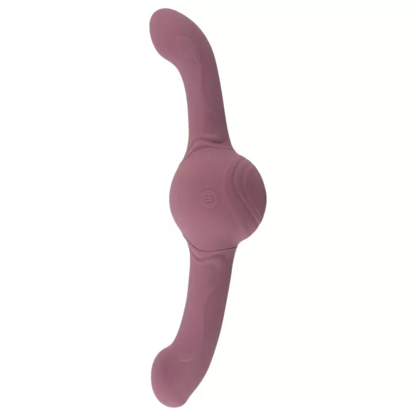 You2Toys - Dvostrani vibrator - Turbo Shaker - silikon, ljubičasti