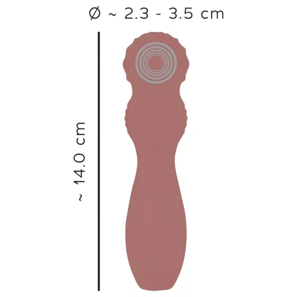 You2Toys Hazel 03 - fleksibilni vibrator s punjenjem (ljubičasta)