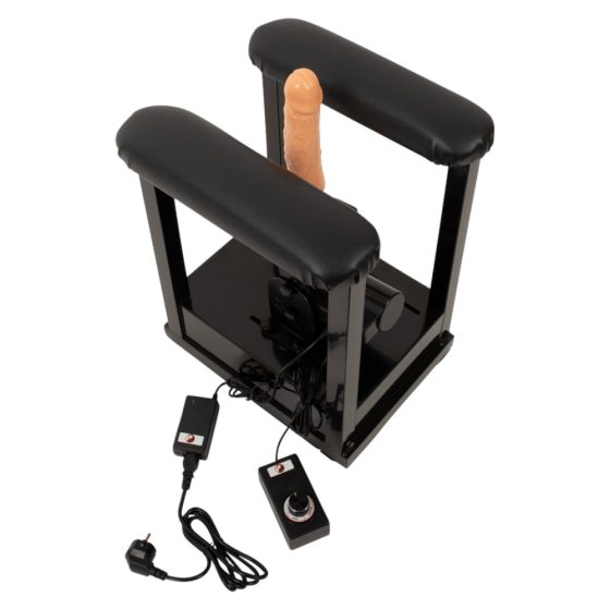 The Banger Sit-On-Climaxer - mrežni seks stroj (crni)