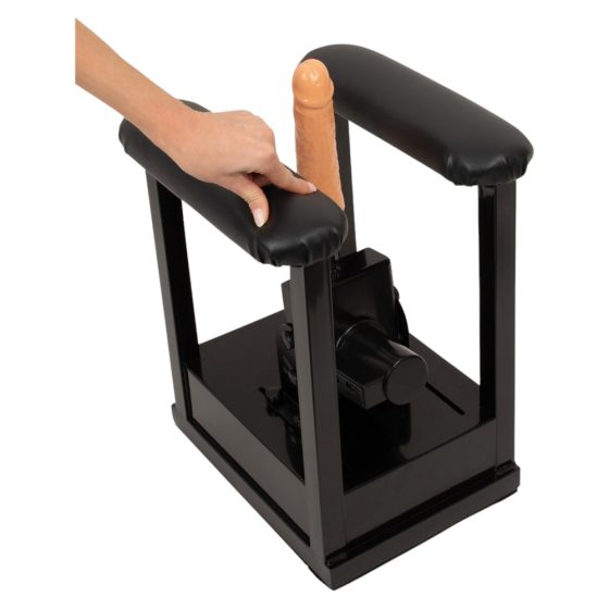 The Banger Sit-On-Climaxer - mrežni seks stroj (crni)