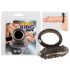 You2Toys - silikonski vibracijski prsten - crni