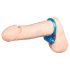 You2Toys - silikonski vibrirajući prsten za penis (plavi)