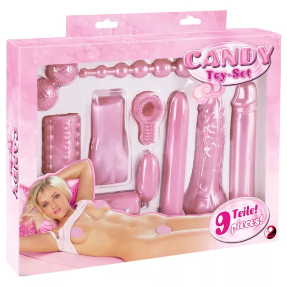 You2Toys - set za parove s vibratorom - 9 dijelova