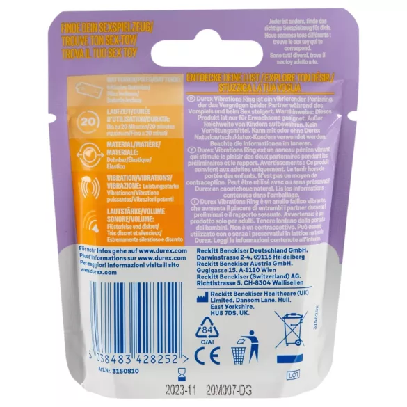 Durex - vibrirajući prsten za penis