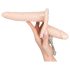 You2Toys - Pričvrstivi duo vibrator - prirodni